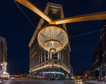 The Playhouse Square chandelier