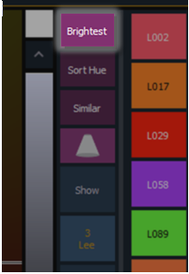 LED Color Mixing on Eos