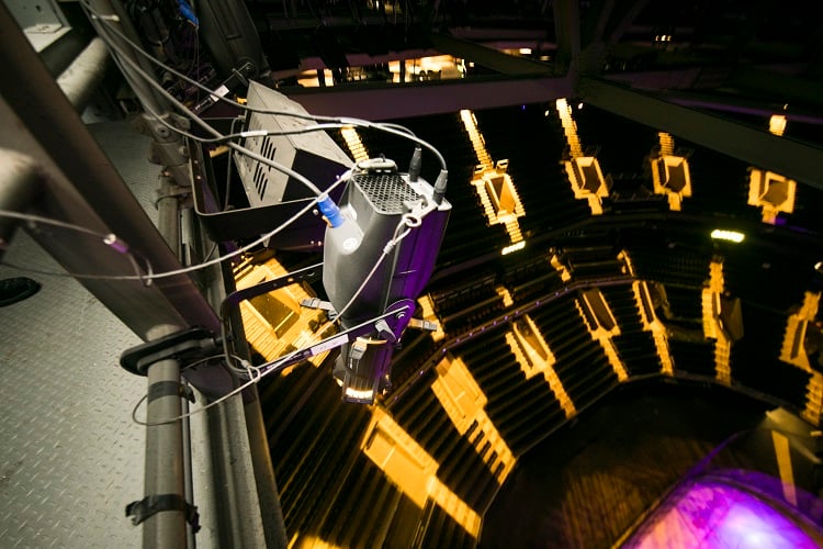 ColorSource fixture in the TD Garden