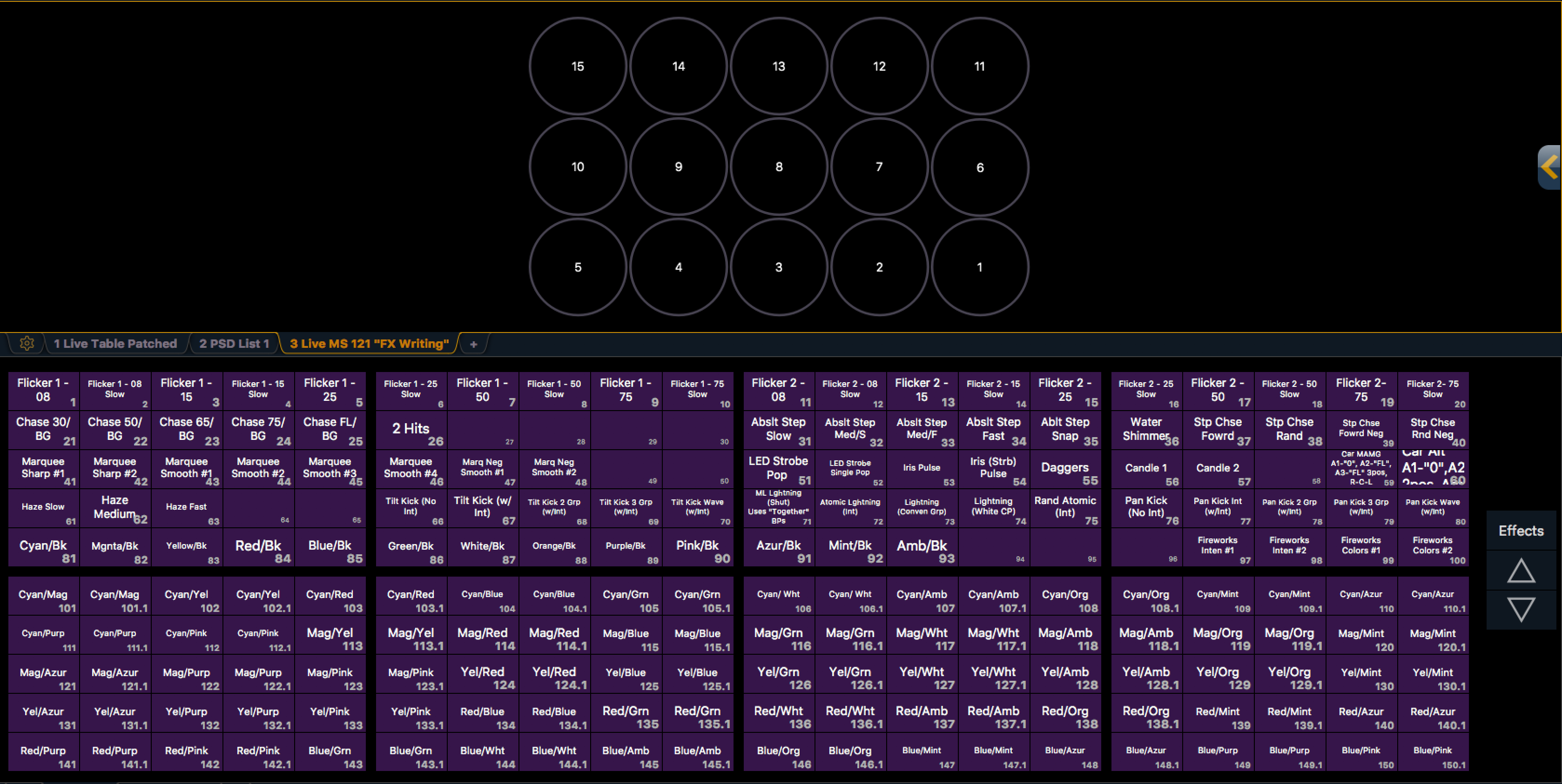 magic sheet layout