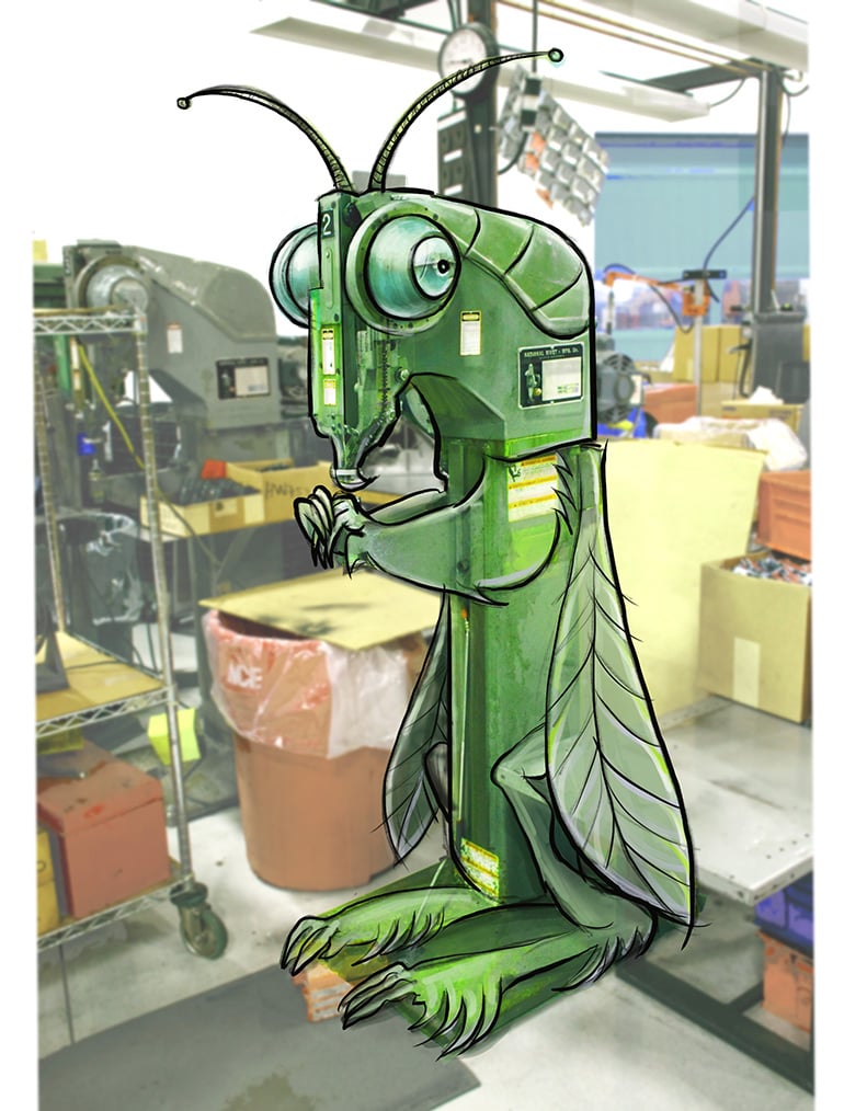 ETC Art Metal Shop Zorak